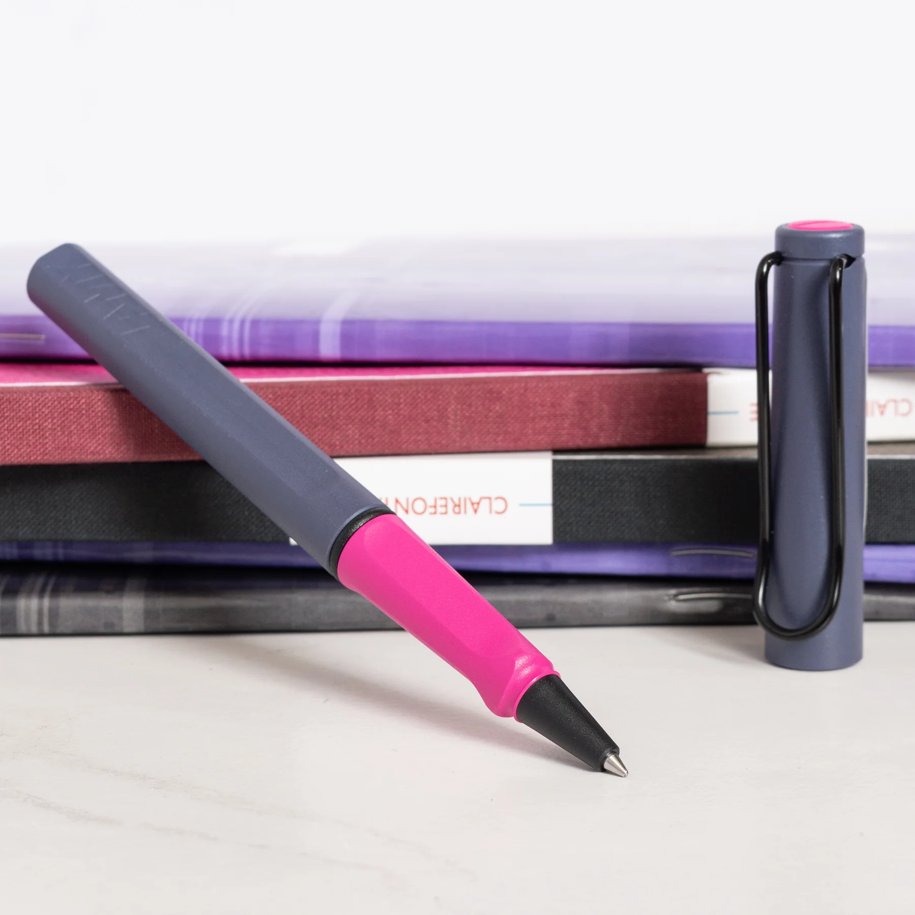 Lamy Safari 2024 Special Edition Pink Cliff Rollerball Pen 2