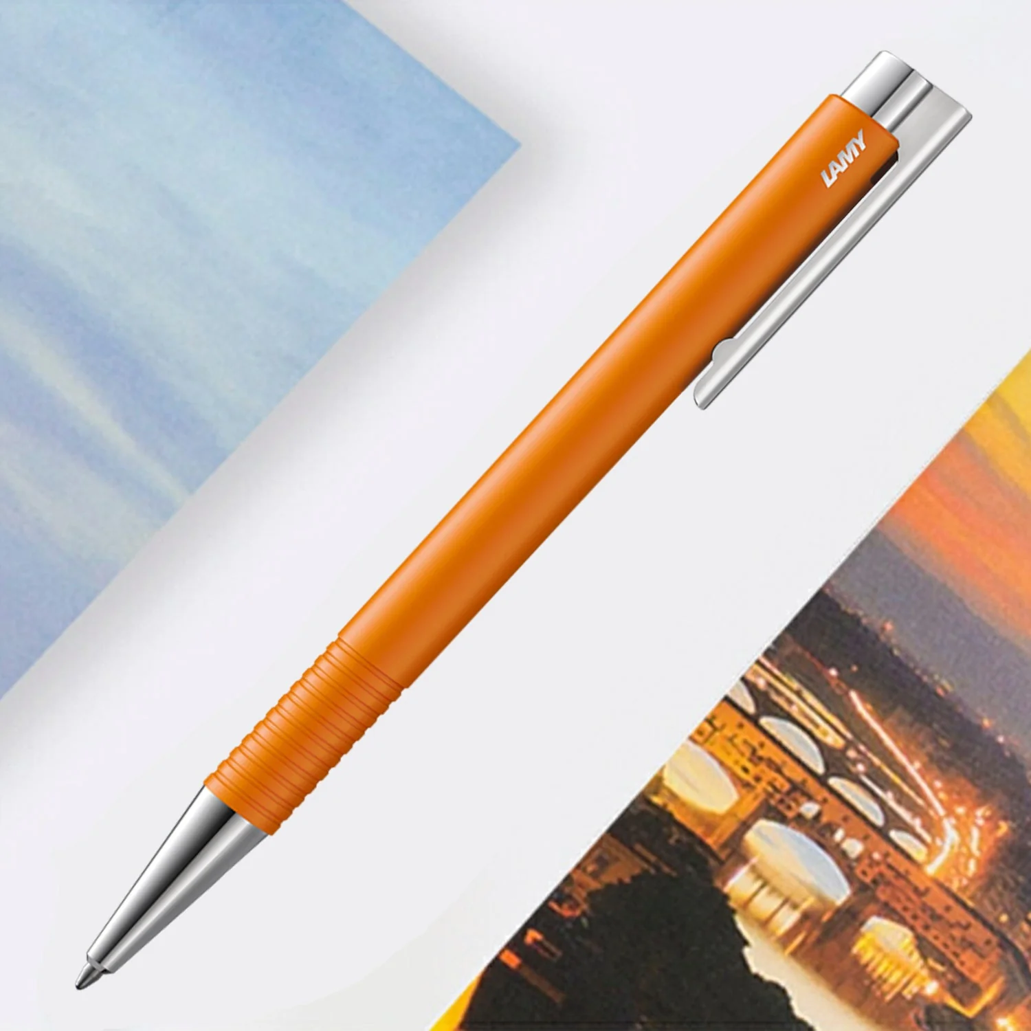 Lamy Logo M+ Apricot Matt – Ballpoint Pen - Mod Pens