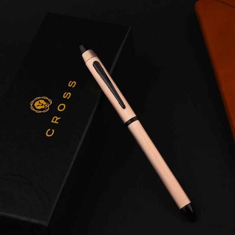 Cross Tech3+ Brushed Rose Gold - Multifunction Ballpoint Pen BT