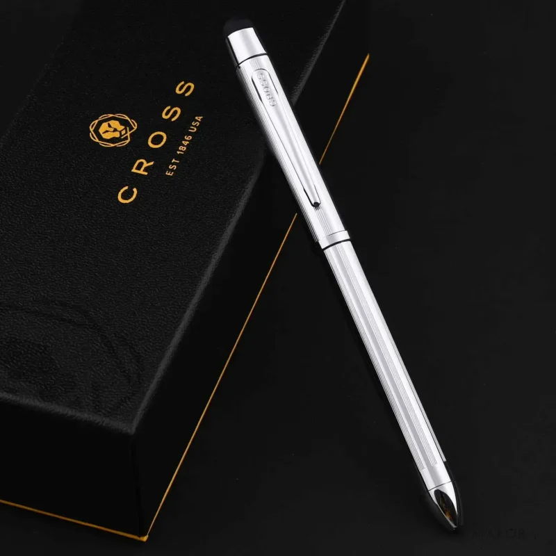 Cross Tech3 Lustrous Chrome - Multifunction Ballpoint Pen CT
