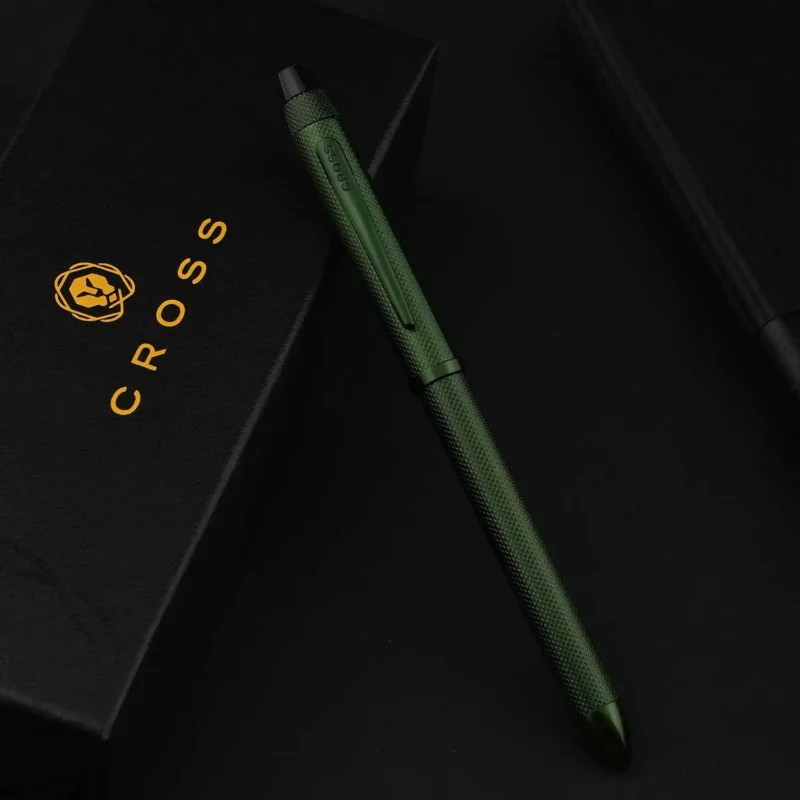 Cross Tech3+ Matt Green - Multifunction Ballpoint Pen PVD