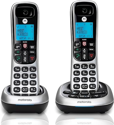 Motorola CD4012 Digital Cordless Phone for Home & Office