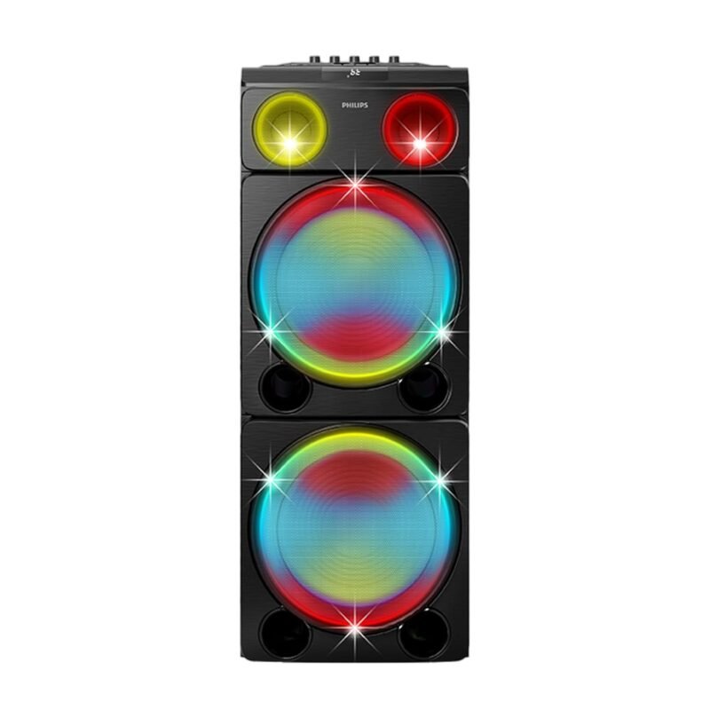 Philips TAX5509 Party Speaker, 260W with Dual 12” Woofers