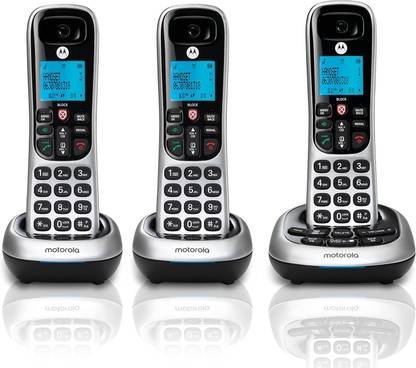 Motorola CD4013 Cordless Phone with Caller ID & Speakerphone