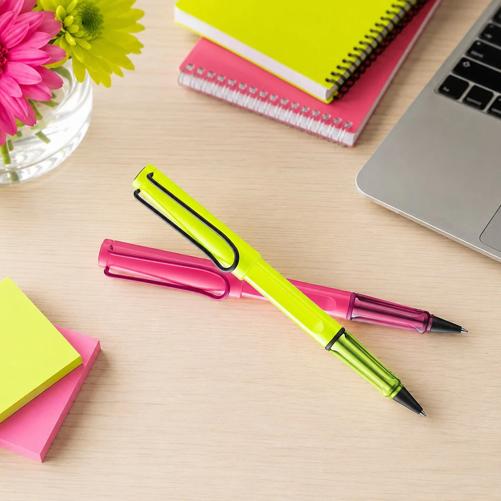 lamy safari neon rollerball pen modpens